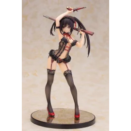 Figurine Date A Live statuette 1/7 Kurumi Tokisaki Lingerie Ver. Black 24 cm