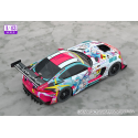 Good Smile Racing Hatsune Miku GT Project véhicule 1/43 Hatsune Miku AMG 2024 Season Opening Ver. 11 cm