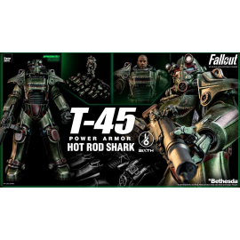Figurine Fallout T-45 Hot Rod Shark Power Armor 1/6 Af