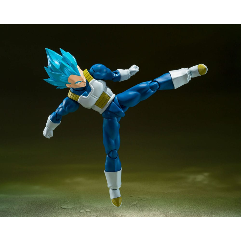 Dragon Ball Super figurine S.H. Figuarts Super Saiyan God Super Saiyan Vegeta -Unwavering Saiyan Pride- 14 cm