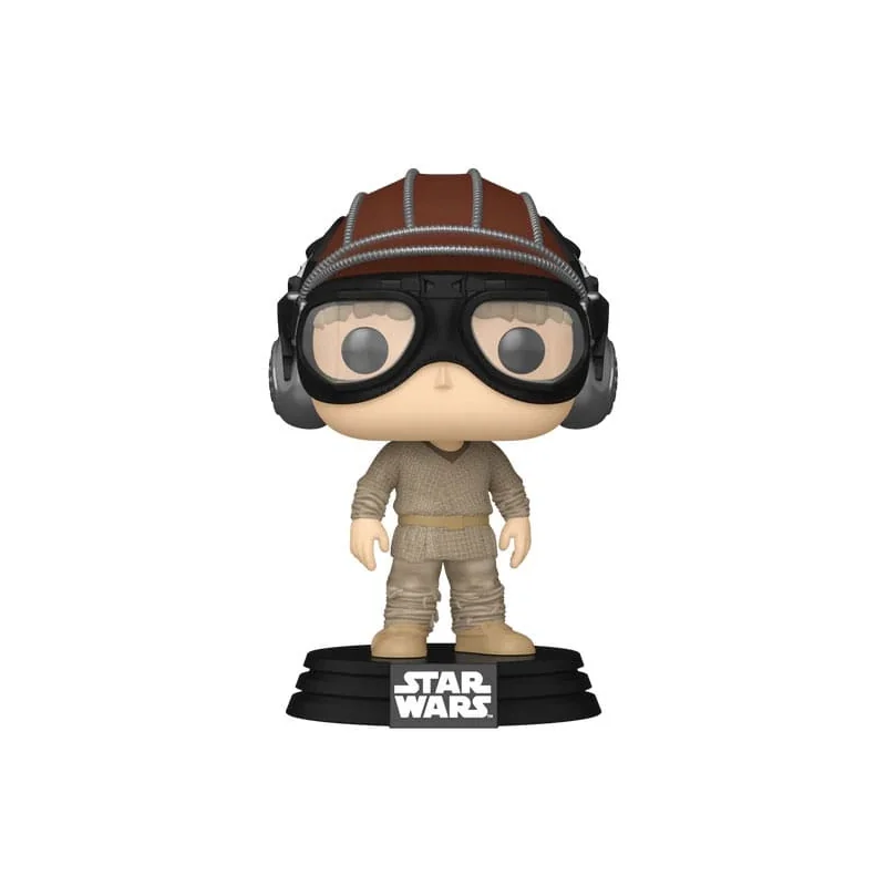 Star Wars, épisode I : La Menace fantôme Anniversary POP! Vinyl figurine Anakin w/Helmet 9 cm