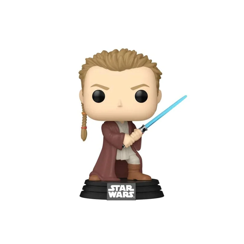 Star Wars, épisode I : La Menace fantôme Anniversary POP! Vinyl figurine Obi-Wan(Young) 9 cm