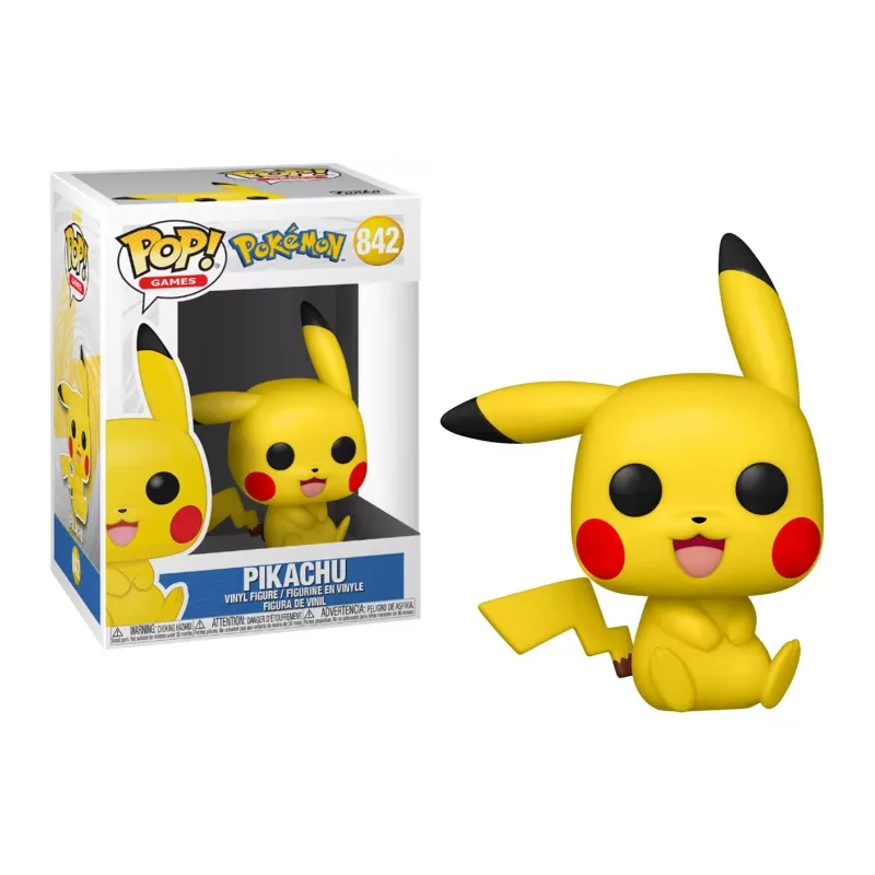  POKEMON - POP Games N° 842 - Pikachu (Assis)