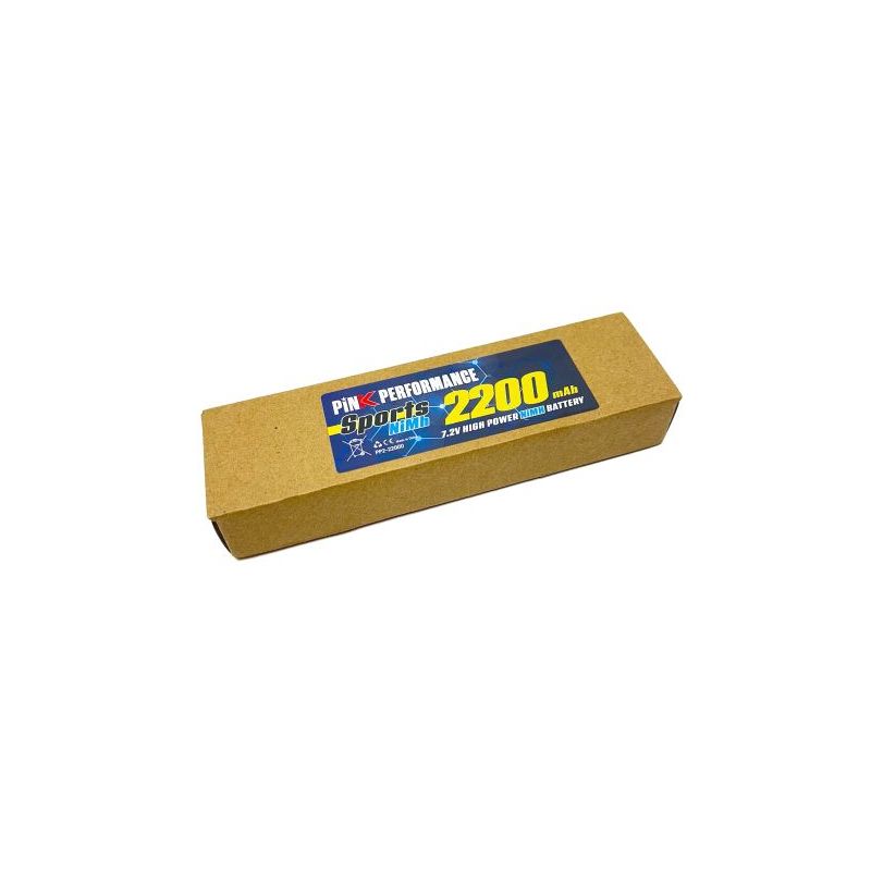 Batterie Ni-Mh Pink Performance Sports NiMh 7.2V-2200Mah (Deans)