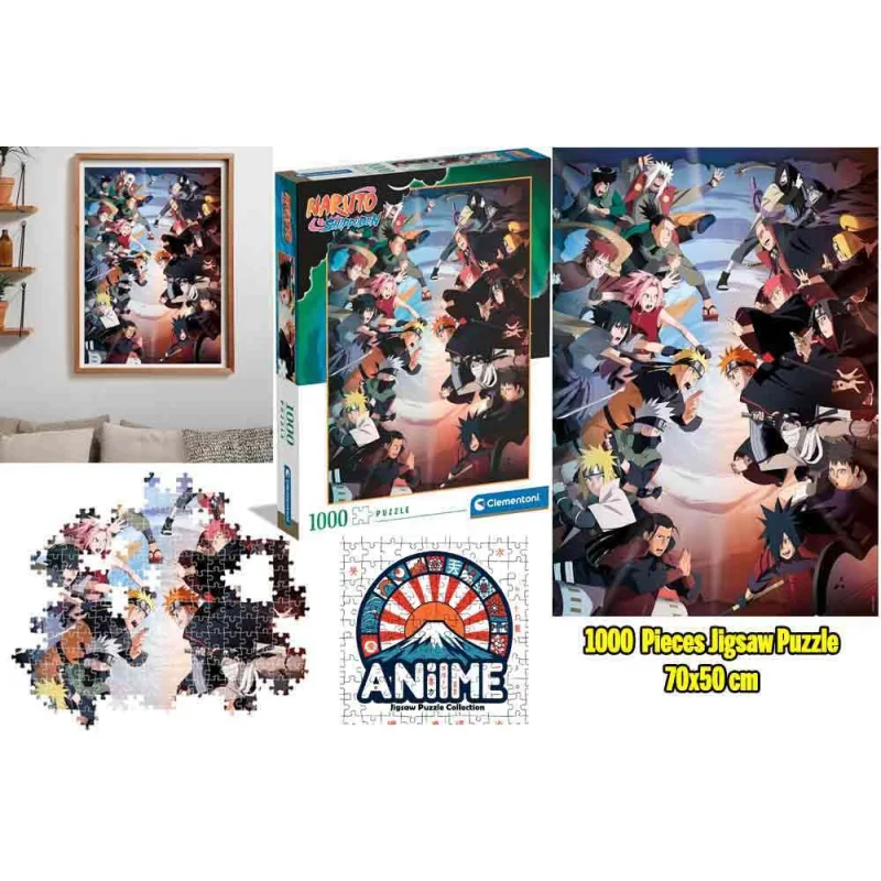  Anime Puzzle Collection - Naruto: Rivals - Jigsaw Puzzle 1000 Pcs