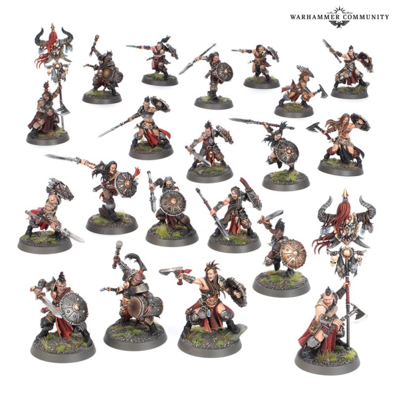 Extension de jeux de figurines SLAVES TO DARKNESS DARKOATH ARMY SET (ANG) 83-92