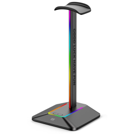  FragON - Watchtower 2U RGB Headphone & Headset Stand Black