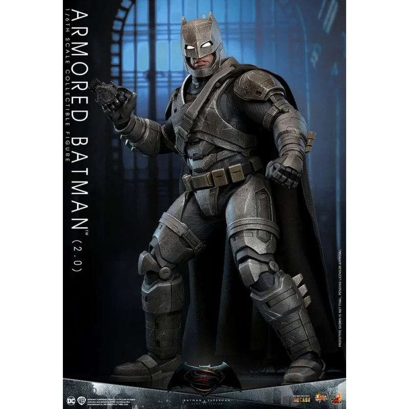 Batman v Superman : L'Aube de la justice figurine Movie Masterpiece 1/6 Armored Batman 2.0 33 cm