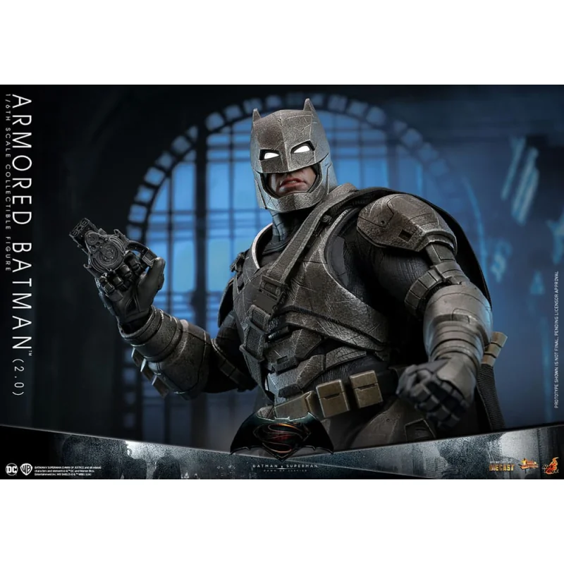 Batman v Superman : L'Aube de la justice figurine Movie Masterpiece 1/6 Armored Batman 2.0 33 cm