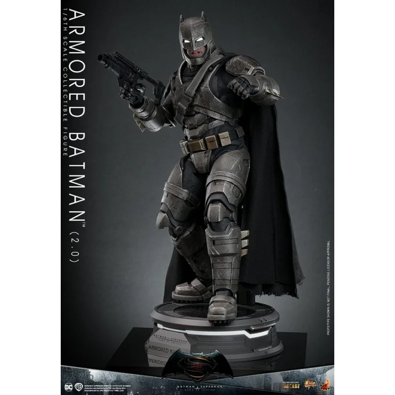 Batman v Superman : L'Aube de la justice figurine Movie Masterpiece 1/6 Armored Batman 2.0 33 cm