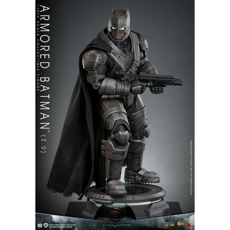 Batman v Superman : L'Aube de la justice figurine Movie Masterpiece 1/6 Armored Batman 2.0 33 cm