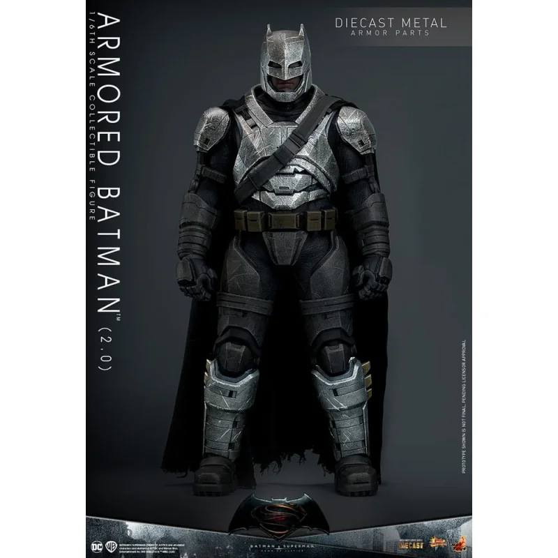 Batman v Superman : L'Aube de la justice figurine Movie Masterpiece 1/6 Armored Batman 2.0 33 cm