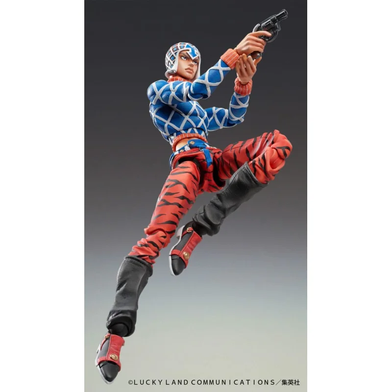 MDCS53189 JoJo's Bizarre Adventure Part 5 Golden Wind Statue Chozokado Guido Mista & S P (re-run) 15 cm