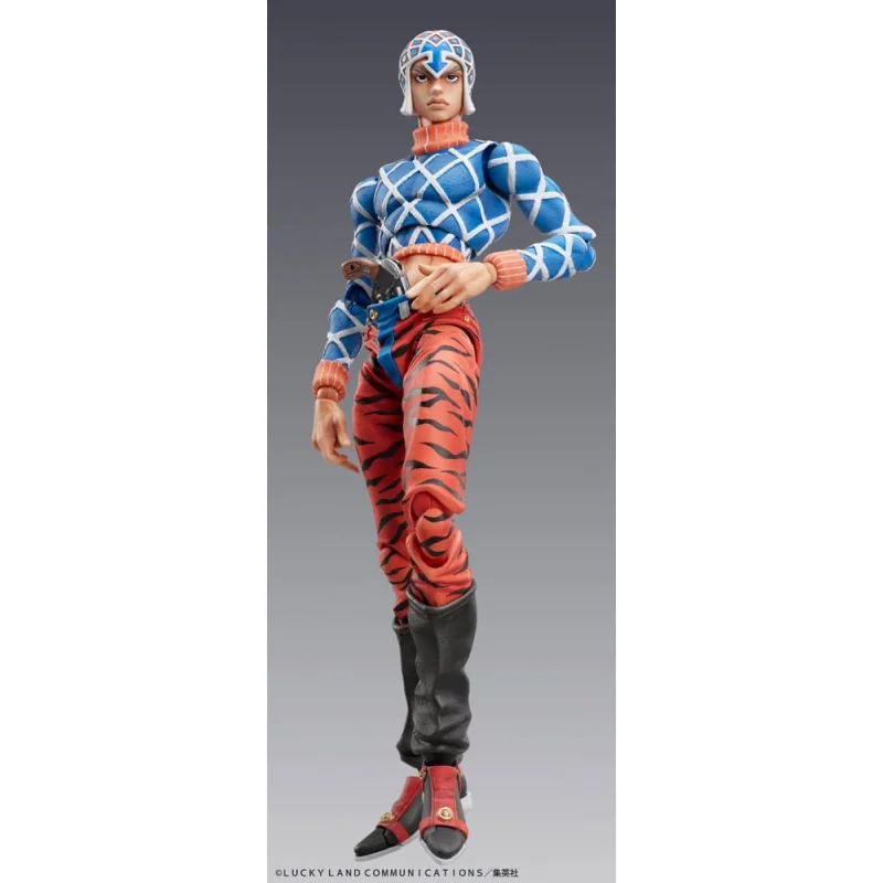 JoJo's Bizarre Adventure Part 5 Golden Wind Statue Chozokado Guido Mista & S P (re-run) 15 cm