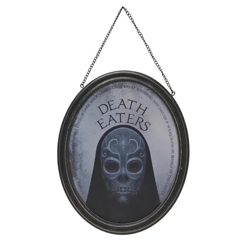 HARRY POTTER - Mangemort - Plaque Miroir Décorative Oval