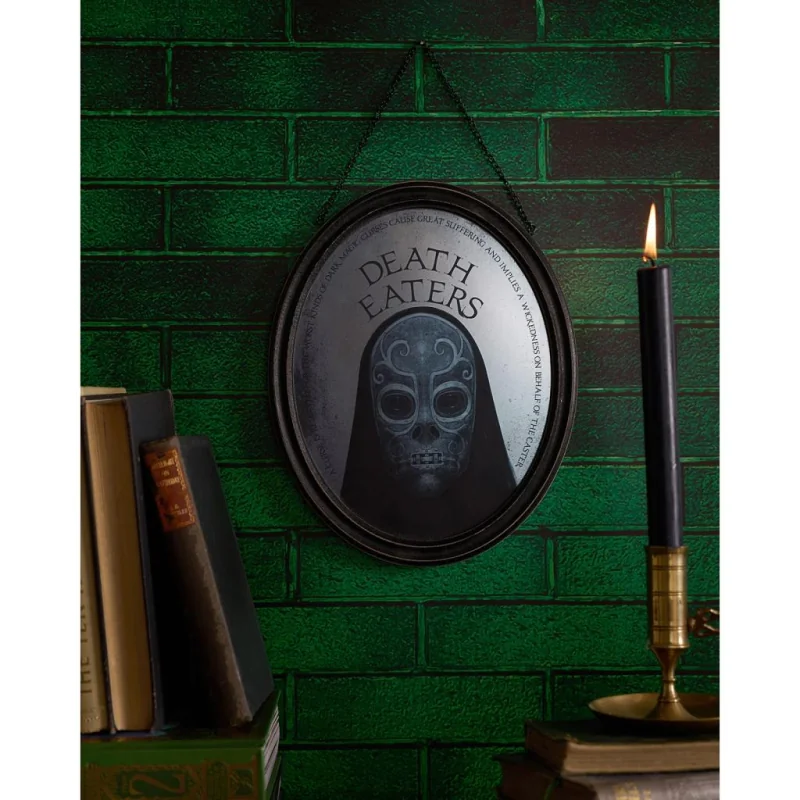 HARRY POTTER - Mangemort - Plaque Miroir Décorative Oval