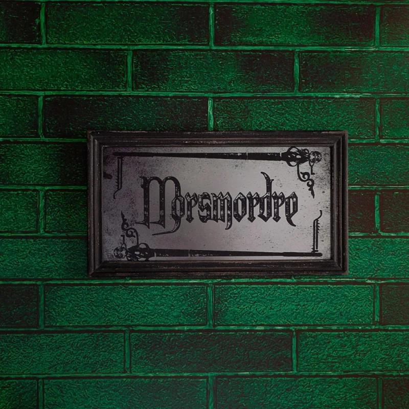 HARRY POTTER - Morsmorde - Plaque Miroir Décorative