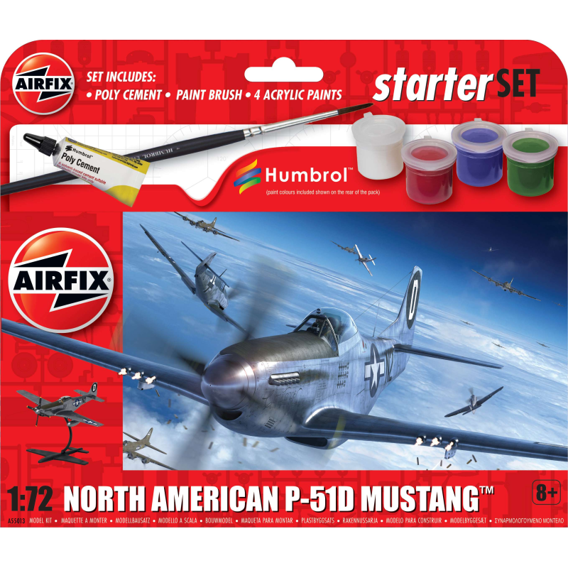 Maquette North American P-51D MustangNew Tooling (Due April 2024)