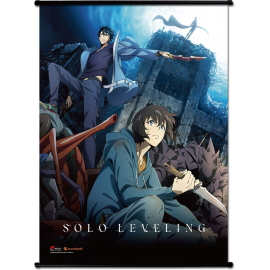  Solo Leveling wallscroll Sung Jinwoo Key Art