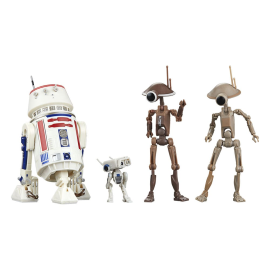  Star Wars: The Mandalorian Black Series Pack 4 figurines R5-D4, BD-72 & Pit Droids