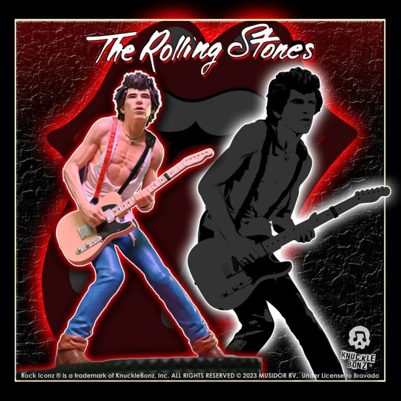 The Rolling Stones statuette Rock Iconz Keith Richards (Tattoo You Tour 1981) 22 cm