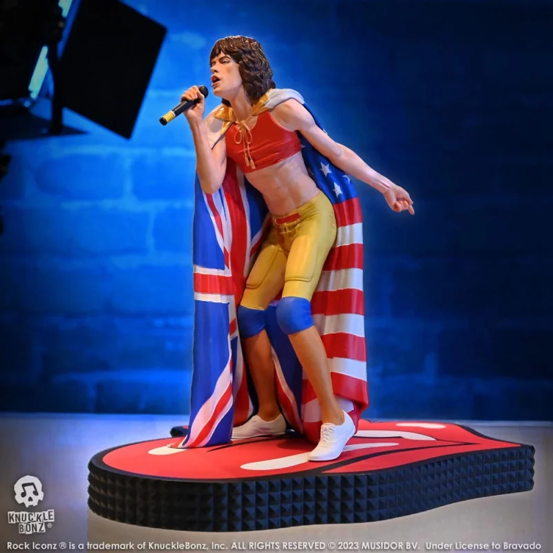 The Rolling Stones statuette Rock Iconz Mick Jagger (Tattoo You Tour 1981) 22 cm