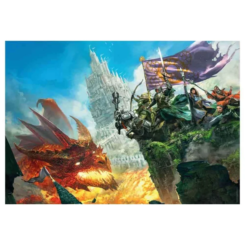 Gaming Puzzle Collection - Cube500 Dungeons & Dragons: Dragonfire - Jigsaw Puzzle 500 Pcs