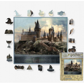  Puzzle en bois - Harry Potter – Château magique de Poudlard 100/110 pcs