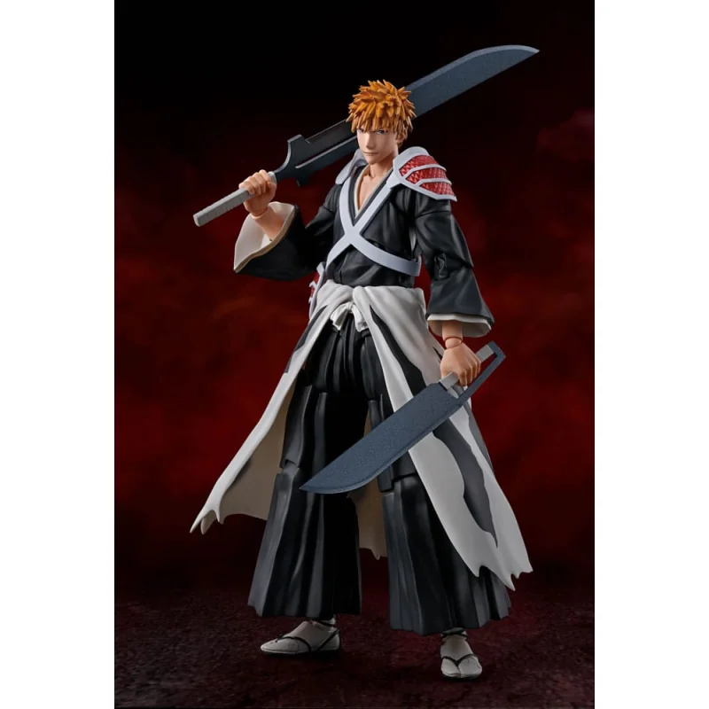  Bleach: Thousand-Year Blood War figurine S.H. Figuarts Ichigo Kurosaki Dual Zangetsu 16 cm