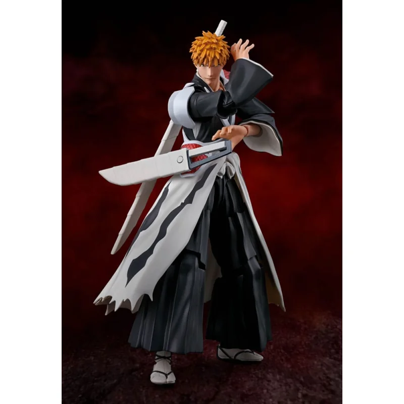 Bleach: Thousand-Year Blood War figurine S.H. Figuarts Ichigo Kurosaki Dual Zangetsu 16 cm