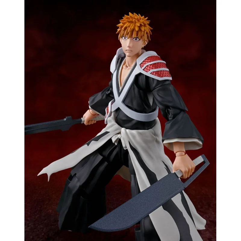 Bleach: Thousand-Year Blood War figurine S.H. Figuarts Ichigo Kurosaki Dual Zangetsu 16 cm