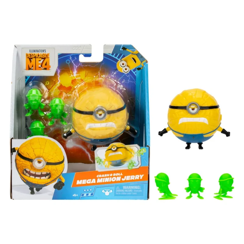 Moi, moche et méchant 4 figurine Mega Minion Jerry