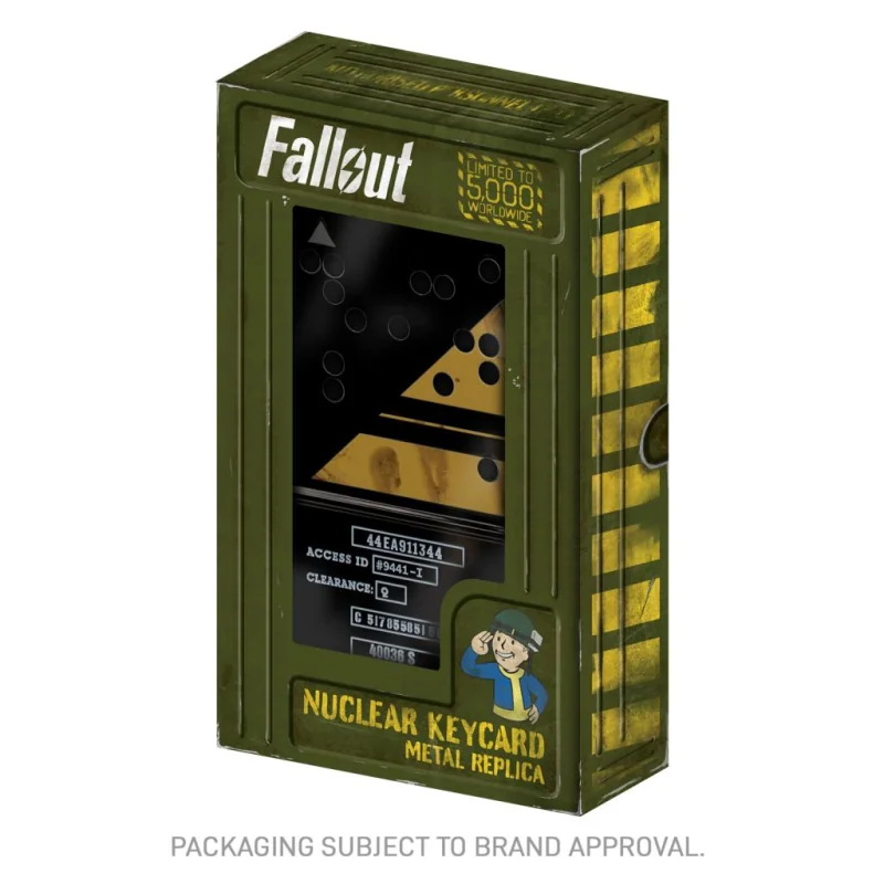 FALLOUT - Replique Keycard Nucléaire - Edition Limitée