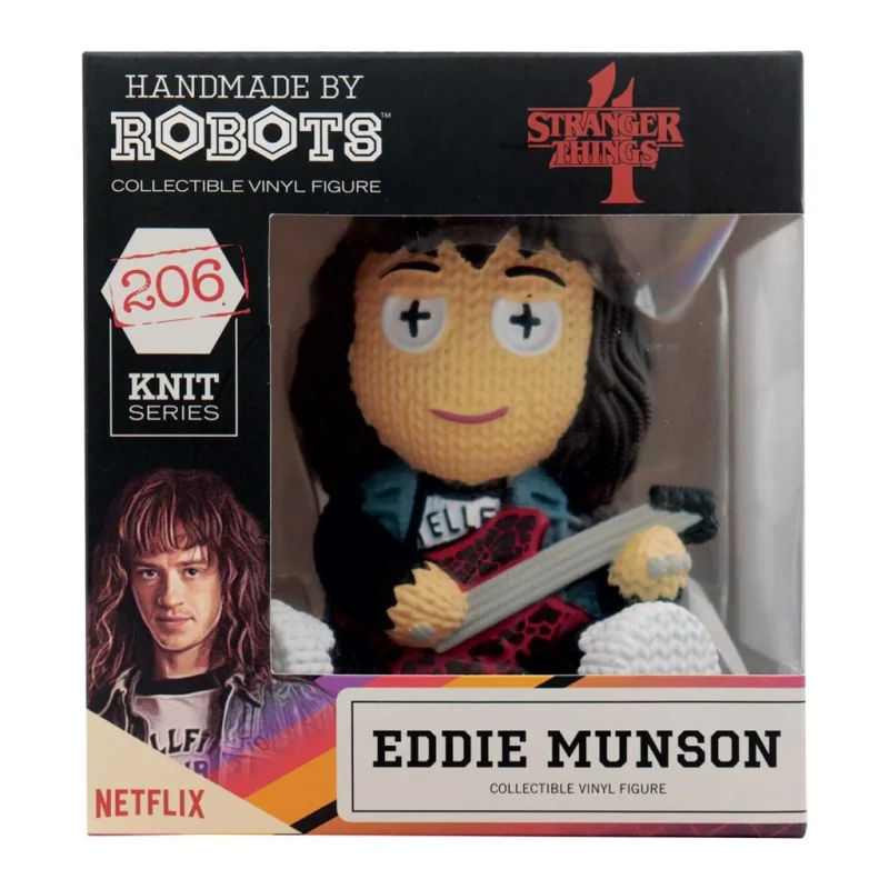 STRANGER THINGS - Eddie - HMBR N°206 Collectible Vinyl Figurine