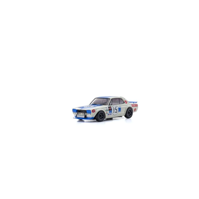 Mini-Z RC Mini-Z AWD Skyline 2000GT-R KPGC10 Racing'72 Blue No15 (MA020/KT531P)