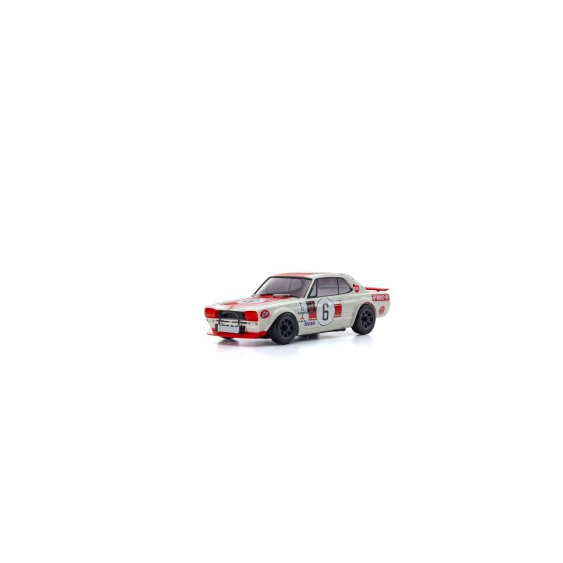 Mini-Z RC Mini-Z AWD Skyline 2000GT-R KPGC10 Racing'72 Red No.6 (MA020/KT531P)
