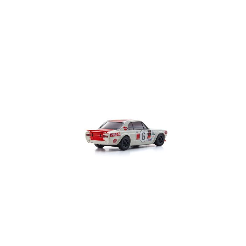 Kyosho Mini-Z AWD Skyline 2000GT-R KPGC10 Racing'72 Red No.6 (MA020/KT531P)