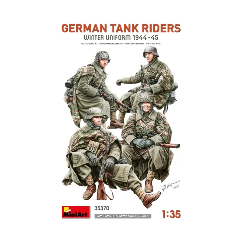 1:35 Fig. All. Tank Riders Hiver 44/45