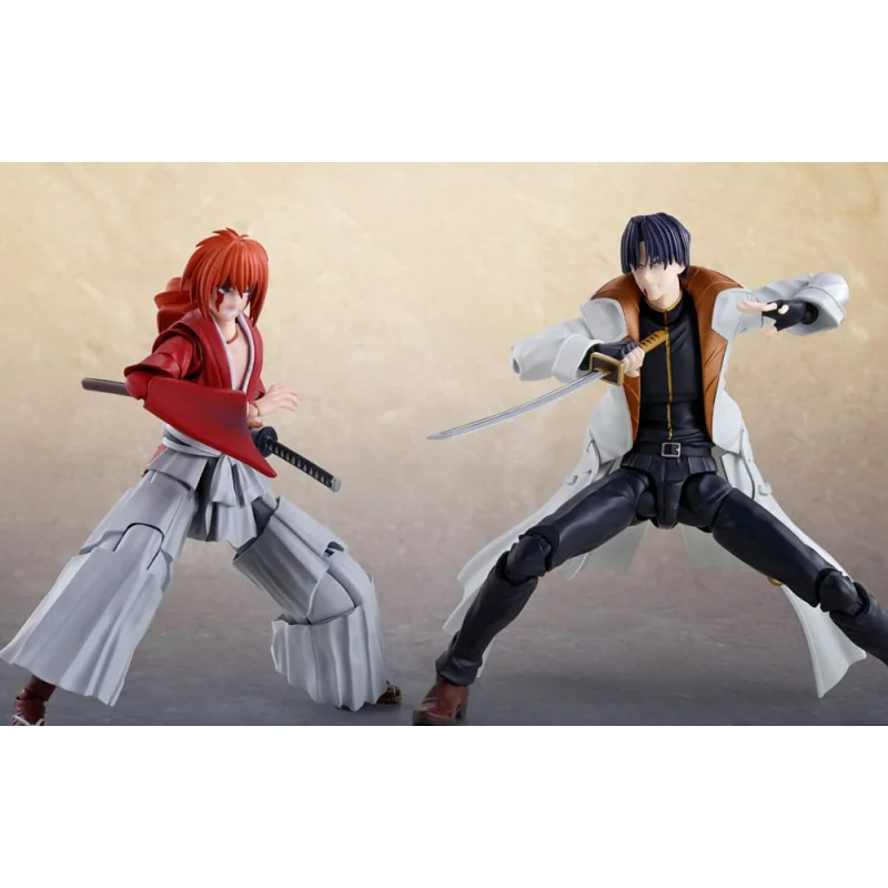 Rurouni Kenshin: Meiji Swordsman Romantic Story figurine S.H. Figuarts Aoshi Shinomori 17 cm