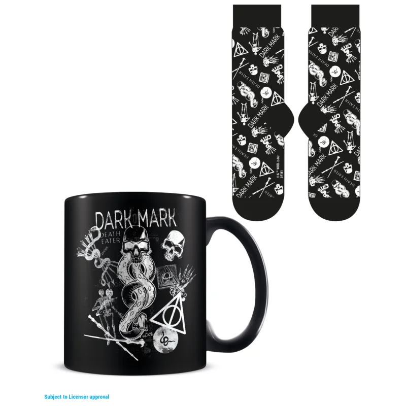 HARRY POTTER - Dark Mark - Mug 315ml et Chaussettes 41-45