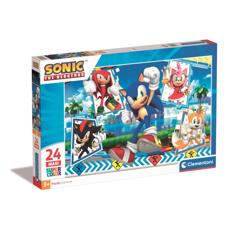  SONIC - Puzzle Maxi Super Color 24P