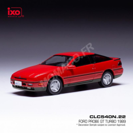 Miniature FORD PROBE GT TURBO 1989 ROUGE