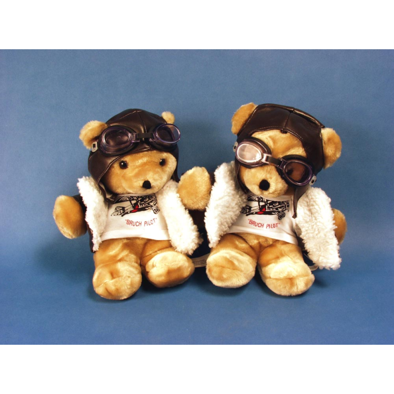 Plush Bear Aviator large (6 pcs)