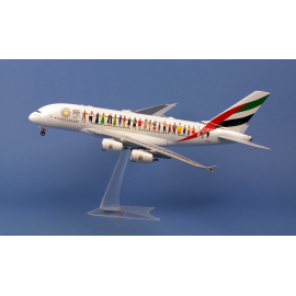 Emirates Airbus A380 “Year of Tolerance“ – A6-EVB