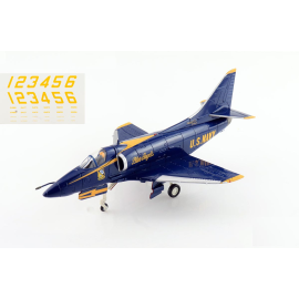 Miniature A-4F 'Blue Angels'US Navy 1979 season (with No.1 to No.6 airplanes decal)