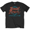 DAVID BOWIE - T-Shirt RWC - World Tour 1978