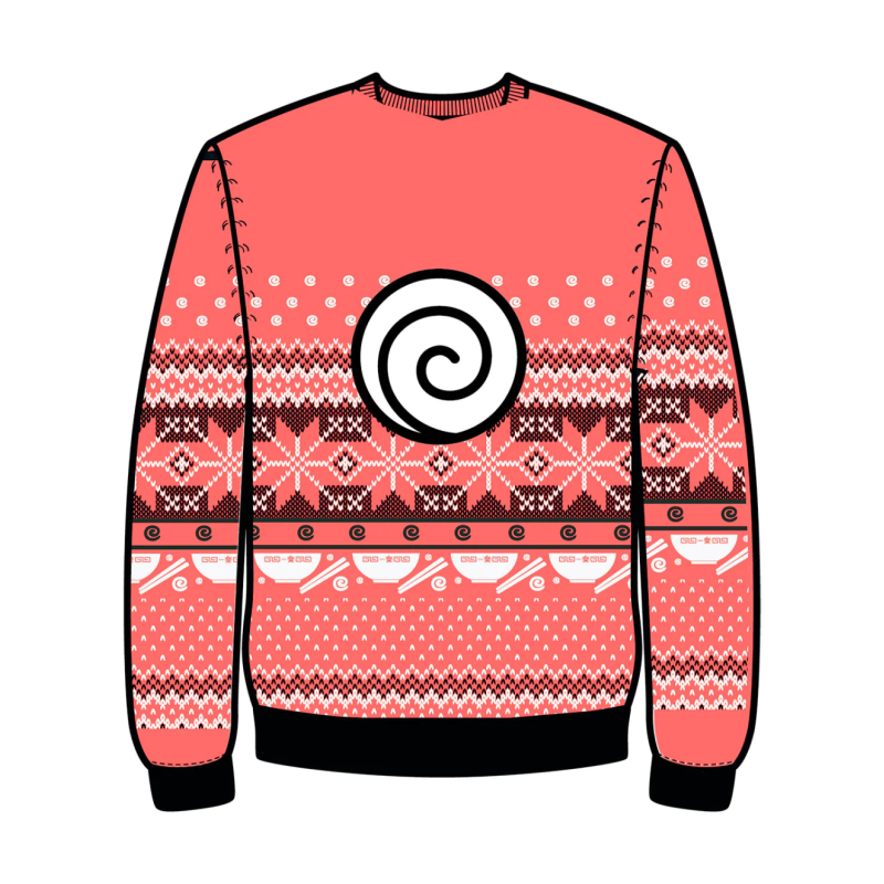 Sweater NARUTO - Ramen Ichiraku - Pull de Noël Homme