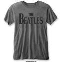 THE BEATLES - T-Shirt BurnOut Col - Drop T Logo - Men