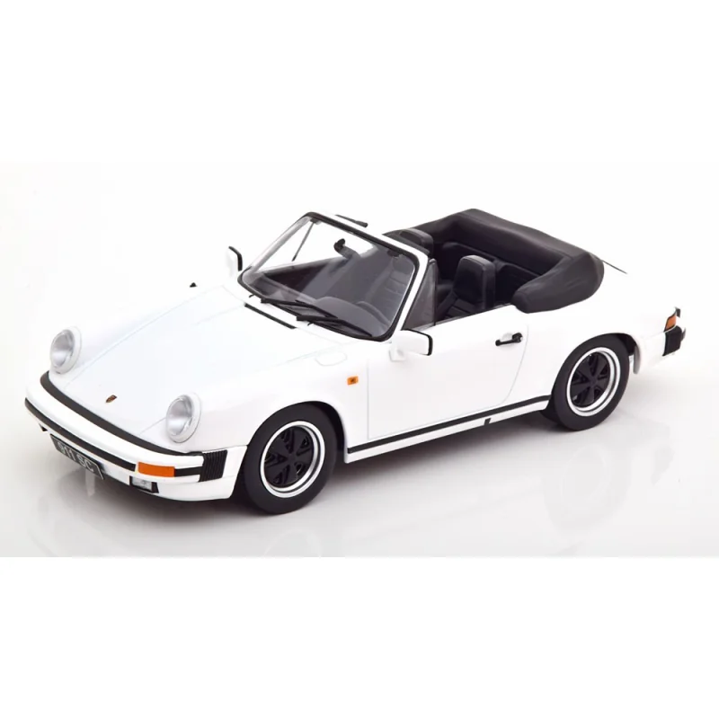 PORSCHE 911 SC CABRIOLET AVEC TOIT SOUPLE 1983 BLANC