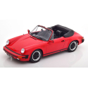 PORSCHE 911 SC CABRIOLET AVEC TOIT SOUPLE 1983 ROUGE